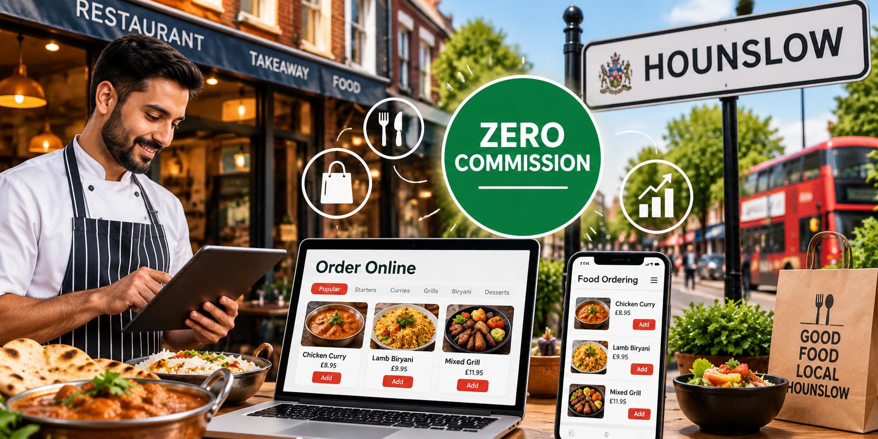 Why Zero-Commission Food Ordering Is Getting Attention in Hounslow
