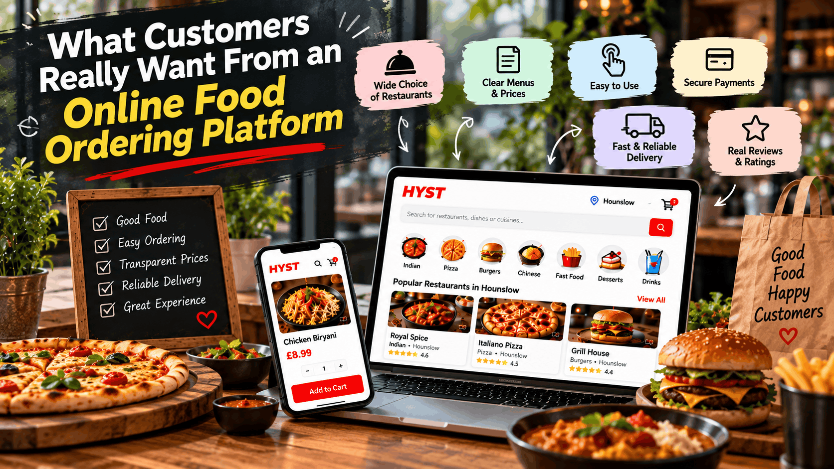 What Customers Really Want From an Online Food Ordering Platform